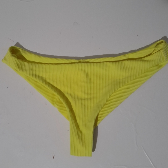 Frankie's Bikinis Other - Frankie's Bikinis Lemon Ribbed Swimwear